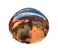 Arches National Park-Standard Print Cuffie da a riutilizzabili per donne, cuffia DoubleHair, cuffia per capelli per adulti per tutti i capelli