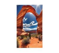 Arches National Park-Standard Stampa Bandiera Decorativa Tutte Le Stagioni Stampa Motivo Unico Lato Interno Esterno Display Trasparente