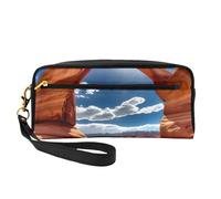 Arches National Park-Standard Stampa Elegante Donna Trucco Borsa Viaggio Compagno di Toilette per Scuola Ufficio Caso
