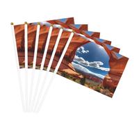 Arches National Park-standard Stampa leggera bandiera palmare bandiere su entrambi i lati Party Parade Home Decor Celebrazioni