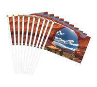Arches National Park-standard Stampa leggera bandiera palmare bandiere su entrambi i lati Party Parade Home Decor Celebrazioni