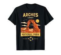 Arches National Park T Shirt Delicate Arch Vintage Utah Regalo Maglietta