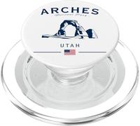 Arches National Park Utah USA Montagne Bandiera americana PopSockets PopGrip per MagSafe