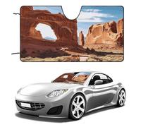 Arches Parco Nazionale Ingresso Parabrezza Parasole Pieghevole Auto Finestra Anteriore Parasole Portatile Blocchi Raggi UV Protezione per la maggior parte delle berline SUV Camion Accessori per