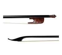 Archetti Per Violino Professionali Archetto In Pelle Di Serpente Realizzato A Mano Corpo Dellarco In Fibra Carbonio Nero Ed Eccellente Equilibrio(2)