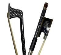 Archetti Per Violino Professionali Fiocco Per Contrabbasso In Fibra Di Carbonio Stile Crine Cavallo Nero O Bianco