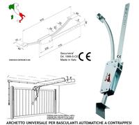 Adattatore Archetto Universale Braccio Oscillante x Porte Basculanti Contrappesi
