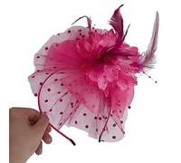 Archetto Bowtie in pizzo alto con paillettes francesi Mezzo cappello per capelli hoop femminile teapparty coprono capelli formale decorazione dei capelli