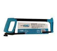 Archetto con lama 30cm/12", Impugnatura resistente in acciaio, sega per metallo con angolo di taglio regolabile a 45° e 90°, seghetto professionale - UM 40 AL30 echoENG