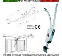 Archetto di Traino Universale Per Automatismo Cler Porta Basculante Contrappesi