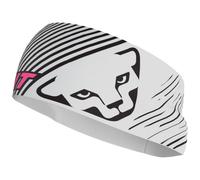 Fascia per la testa Dynafit Graphic Performance bianco nero rosa