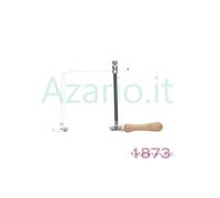 ARCHETTO METALLO REGOLABILE 120 MM MANICO IN PLASTICA SEGHETTO JEWELRY TOOLS