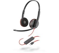 POLY Blackwire C3220 Auricolare Cablato A Padiglione Ufficio USB tipo-C Nero - Nouvo