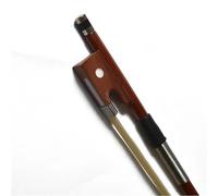 Archetto Per Violino 1 Pz Misura 1/8 1/4 1/2 3/4 4/4 Arco Per Violino Nessuna Deformazione Accessori Per Crine Di Cavallo In Legno Di Sandalo Rosso Brasiliano(Light yellow)