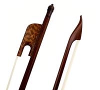 Archetto per violoncello 4/4 in stile barocco, realizzato a mano in palissandro con crine di cavallo, design leggero per violino, viola e violoncello (F-Viola-4/4)