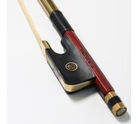 Archetto per violoncello in pernambuco, misura 4/4, VINGOBOW 420C, livello concerto, completo, 4/4, lega di ottone, occhi parigini, nasetto in eb