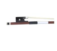 archetto violino 1/16-4/4 Dimensioni Arco Per Violino Brasile Legno Bastone Rotondo Crine Di Cavallo Ebano Nichel Argento Pulsante Di Montaggio (Color : 1/2)