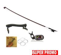 ARCHETTO VIOLINO 3/4 SPALLIERA ACCORDATORE CORDE PER VIOLINI STENTOR O DA STUDIO