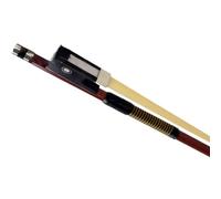 Archetto Violino Arco Ottagonale per Violino Arco Tondo Coda di Cavallo in Legno Brasiliano Caricata A Mano in Filo d'Argento Coda di Ebano (Color : 3/4)