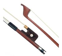 archetto violino Bastone Rotondo Per Contrabbasso Verticale 3/4 4/4 In Legno Brasiliano Per Capelli Bianchi