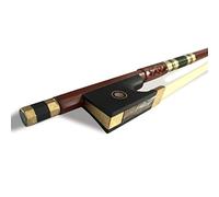 Archetto violino Violino Di Alta Qualità Della Biblioteca Di Ebano Angolare Filo Oro Filo Bosco Brasiliano (Color : 4/4)