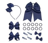 Archi Accessori Per Capelli Set 20 Pezzi Uniformi Archi Capelli Forcine Fascia Per Capelli Per Le Piccole Ragazze Scuola Regali Uniformi Accessori