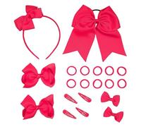 Archi Accessori Per Capelli Set 20 Pezzi Uniformi Archi Capelli Forcine Fascia Per Capelli Per Le Piccole Ragazze Scuola Regali Uniformi Accessori