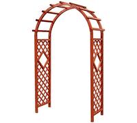 Archi da giardino in legno per piante rampicanti, traliccio resistente alle intemperie, archi decorativi per pergolati, dimensioni 120 x 215 cm e 140 x 225 cm, perfetto per supporto piante e