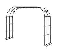 Archi da giardino in metallo, struttura di supporto a traliccio, piante rampicanti for esterni, rose, Trellis for matrimoni, decorazione da esterno(3.5x2.5x0.5m)