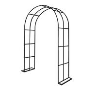 Archi da giardino in metallo, struttura di supporto a traliccio, piante rampicanti for esterni, rose, Trellis for matrimoni, decorazione da esterno(1.8x2.5x0.5m)