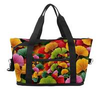 Archi delle ciliegie della borsa di borsone di viaggio, borsa di notte di fine settimana espandibile, borse impermeabili dell'ospedale del totalizzatore della palestra di sport, Multicolore 8., taglia