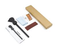 Archi ergonomici per chitarra con carta vetrata in colofonia e panno per la pulizia Set completo per la cura per una suonabilità fluida e portabilità Archi per chitarra Manuale di istruzioni