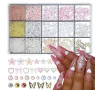 Archi in resina alla moda a forma di unghie decorazione artistica varie dimensioni facili da applicare per migliorare accessori eleganti