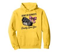 Archi o Burnouts Daddy Loves You Reveal Felpa con Cappuccio