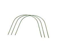 Archi per orto 3 Pezzi, Sostegno per Piante in Acciaio, 50x40 cm | Materiale plastico resistente che mantiene la forma originale anche se esposto a pioggia o umidità prolungata.