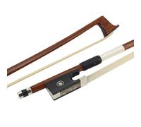 Archi per violino fatti a mano Archetto per violino in legno di cuore verde con manico dritto accessori di dimensioni standard(1/2)