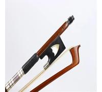 Archi per violino fatti a mano Arco per violino 4/4 di dimensioni standard in crine di cavallo dorato e nero coda di chiocciola nasetto in corno di bue Well Balance Professional