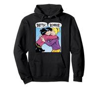 Archie Comics Betty And Ronnie Happy Hugging Felpa con Cappuccio