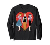 Archie Comics Love Triangle Crying Heart Maglia a Manica