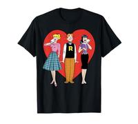 Archie Comics Love Triangle Crying Heart Maglietta