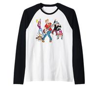 Archie Comics The Archies Rock Band Jamming Maglia con Maniche Raglan