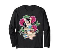 Archie Comics Veronica Lodge Tattoo Rose Maglia a Manica