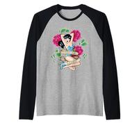 Archie Comics Veronica Lodge Tattoo Rose Maglia con Maniche Raglan