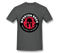 Archie design Men's Spartan Race Logo T-Shirt DeepHeather