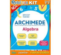 ARCHIMEDE ALGEBRA 3 + GEOMETRIA 3 + LABORATORIO 3 (9788826824338) - Libro Scolastico + Kit Scuola con Copertine Rebillo