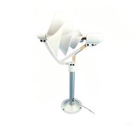 Archimede Breeze Start 10w Generatore a Turbina Eolica a Spirale Modello Scienza Per L'insegnamento In Aula E Hobby Progetti Corpo In Metallo Bianco