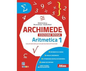 Archimede. Edizione rossa. Per la Scuola media. Aritmetica 1 + Geometria 1 (Vol. 1)