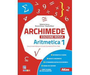 Archimede. Edizione rossa. Per la Scuola media. Con eBook Laboratorio 1. Aritmetica 1 + Geometria 1 (Vol. 1)