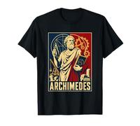 Archimede Greco Antico Matematica Geometria Scienza Maglietta