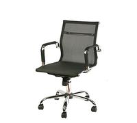 Archimede HC-9815M, Dallas Poltrona Direzionale, Nero (Rete), 54 x 62 x 102 cm